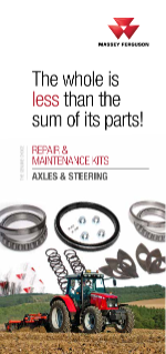 MF Axles and Steering QRG Repair and Maintenance Kits Retail EN DK