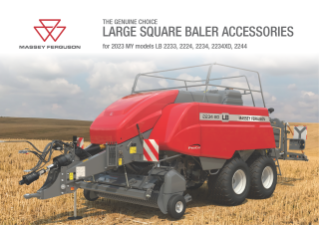 MF LARGE SQUARE BALER ACCESSORIES 2023 IE