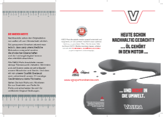 Valtra Seals and Gaskets Leaflet Germany