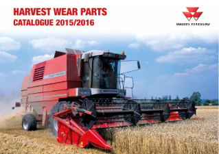 MF Harvest Wear Parts Catalogue 2015-2016 EN DE