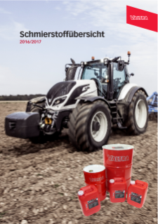 Valtra Lubricants Guide 2016-2017