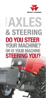 MF Axles and Steering Leaflet UK