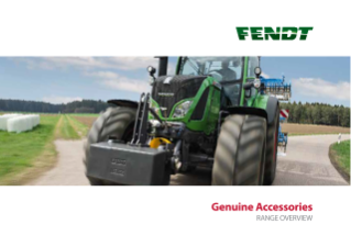 Fendt Accessories Range Overview - EN