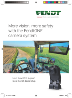 Fendt Digital Camera Orlaco Retail Flyer English UK/GB