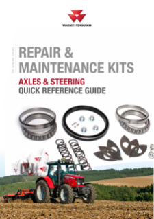 MF Axles and Steering QRG Repair and Maintenance Kits