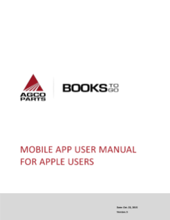 AGCO Parts Books for Apple Users 2015 - EN