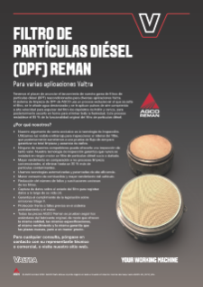 Valtra Reman Filtro de Particulas Diesel DPF 2022