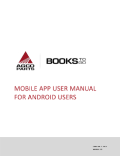 AGCO Parts Books for Android Users 2015 - EN
