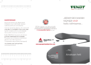Fendt Seals and Gaskets Leaflet Finland