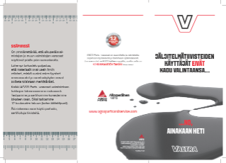 Valtra Seals and Gaskets Leaflet Finland