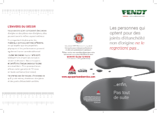 Fendt Seals and Gaskets Leaflet France