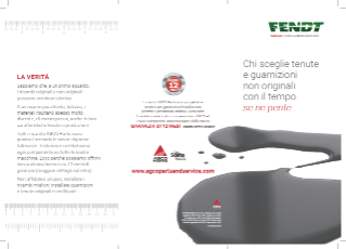 Fendt Seals and Gaskets Leaflet Italy